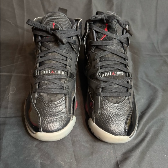 Jordan Jumpman Two Trey in Black and University Red - Picture 6 of 13